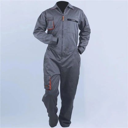 2023Work Overall Uniform Men Women Working Coveralls Welding Suit Car Repair Workshop Mechanic