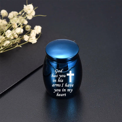 2Piece Cremation Urn Necklaces Teardrop Cremation Jewelry Memorial Locket Stainless Steel Keepsake Waterproof Pendant