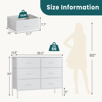 Tall Dressing Table Cloth Storage Tower