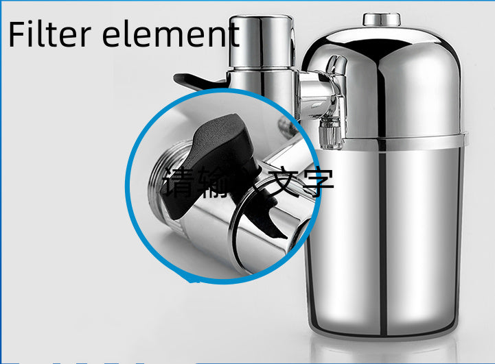 Faucet water filter